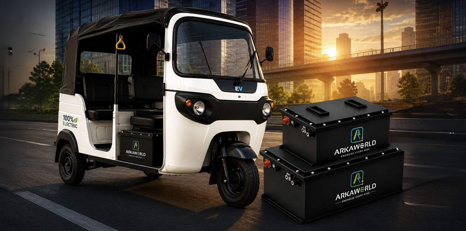 Rickshaw Batteries